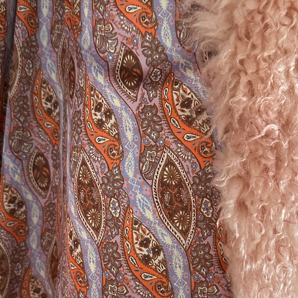 Free People Pink Teddy Jacket - Picture 3 of 7
